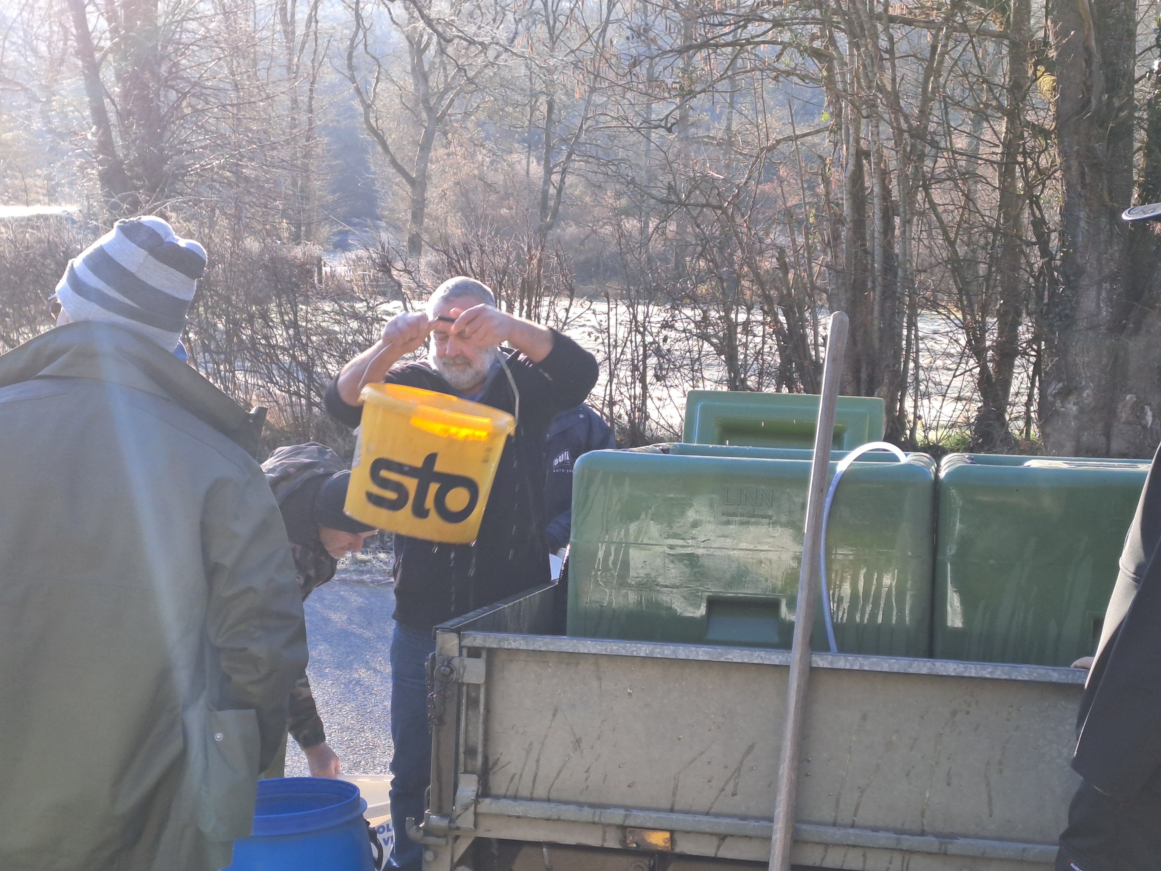 Image principale du post : 5 mars 2025 : Lâcher de truites fario dans la Morge pour l'ouverture