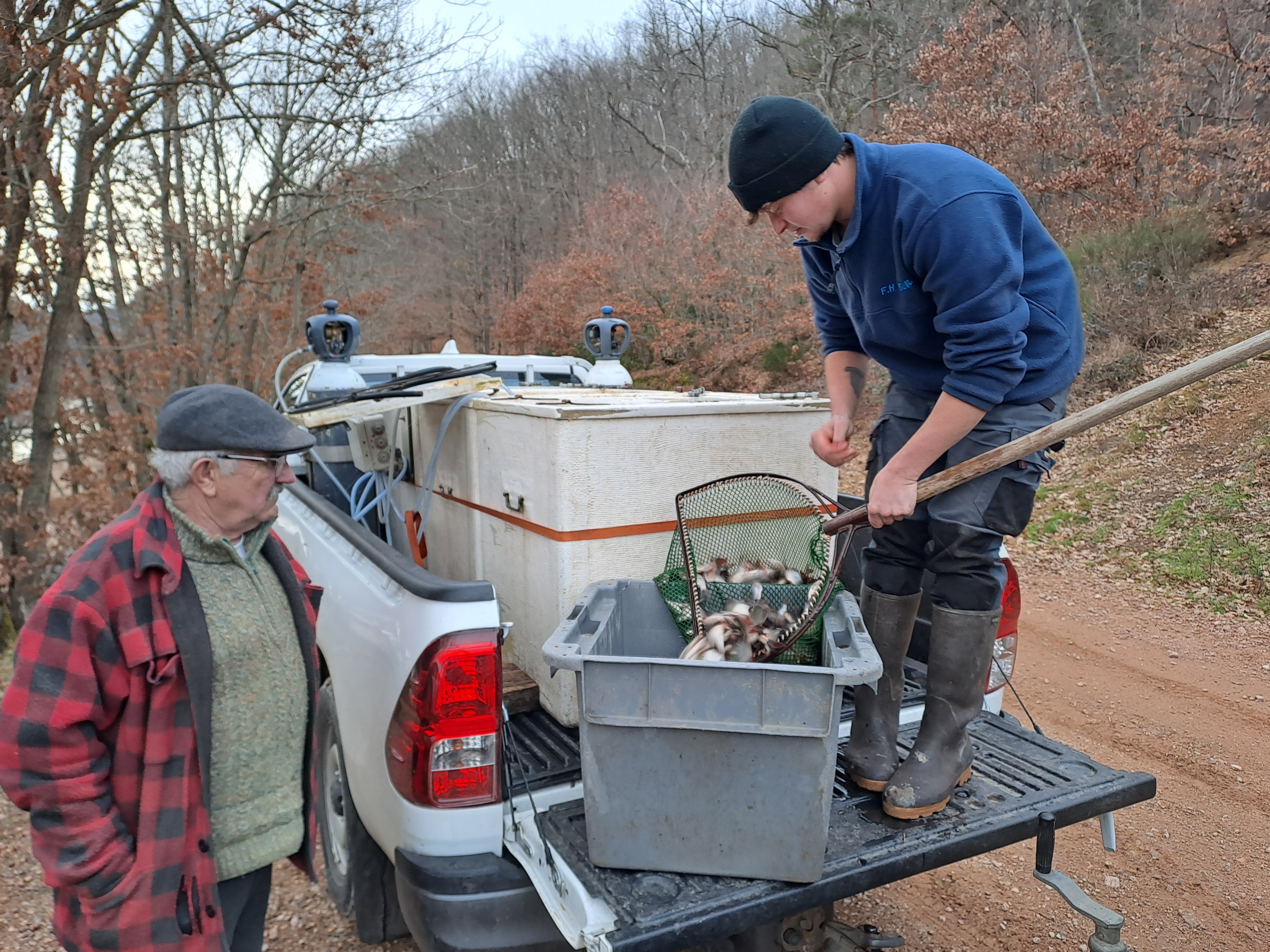 Aperçu image du post Lundi 19 janvier 2026 : déversement de 50kg de rotengles dans le barrage de la Sep